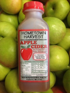 Local apples are blended and minimally processed to preserve vitamins and nutrients! 